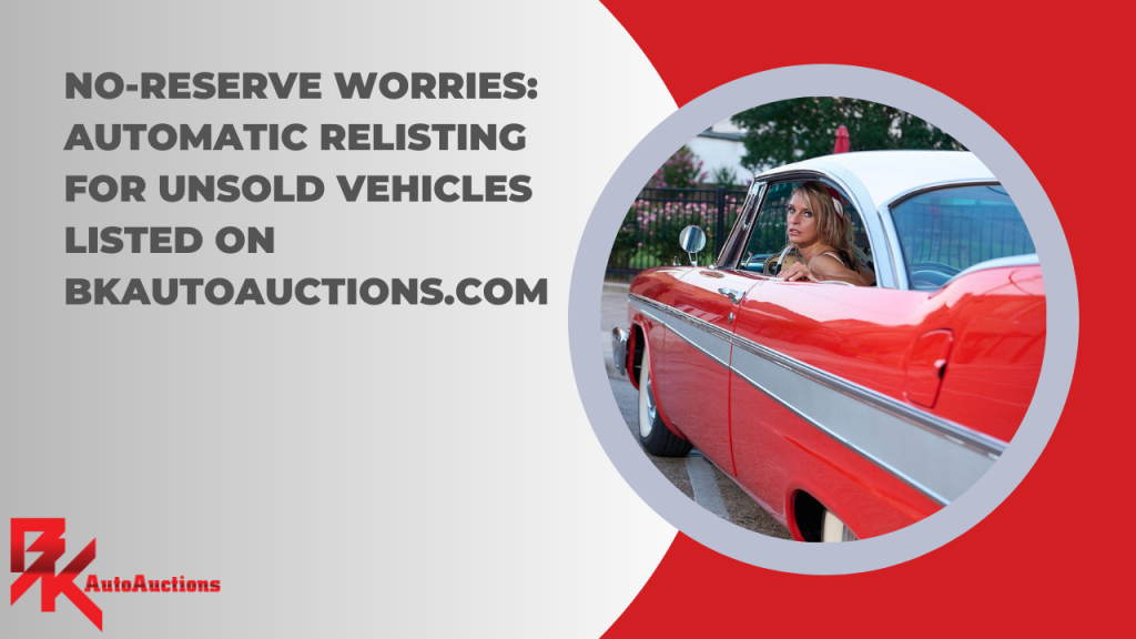 automatic relisting of auto auction items