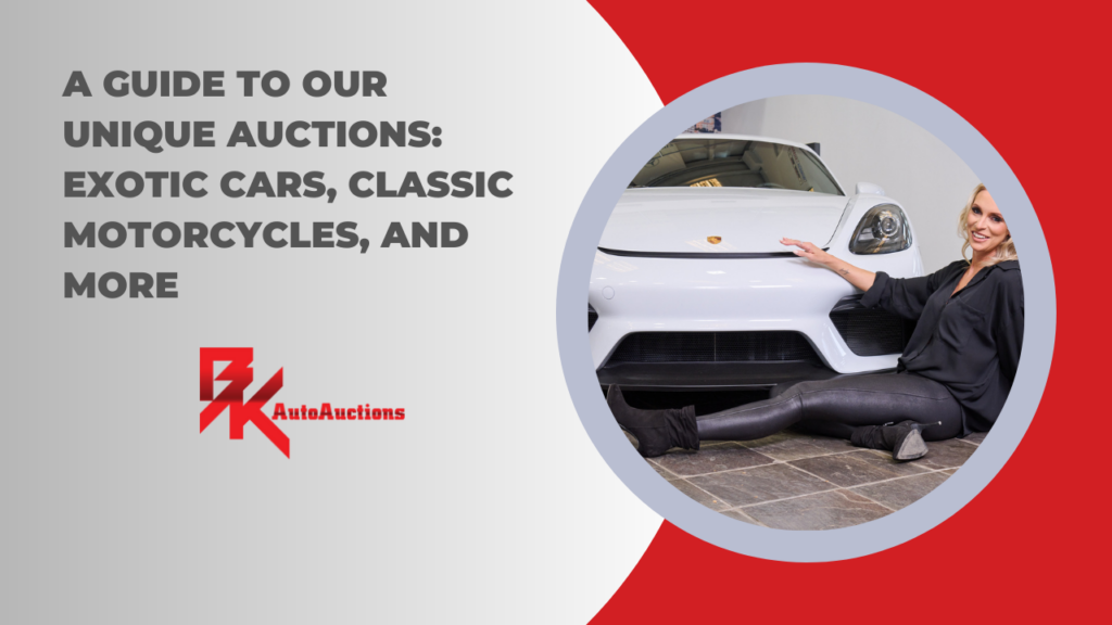BKAutoAuctions.com, we offer a unique auction experience that caters to high-net worth buyers.